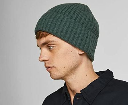 Jack & Jones Male Mütze in Grün für 11,99€ (statt 17€)   Prime