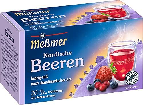 20er Pack Meßmer Ländertee Nordische Beeren ab 1,35€ (statt 2€)   Prime Sparabo