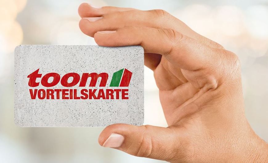 toom: 250€ Startgutschrift + 15% Rabatt bei Neuanmeldung einer Vorteilskarte