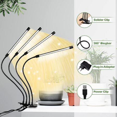 FLOWood LED Vollspektrum Pflanzenlampe in zwei Größen ab 19,99€ (statt 25€)