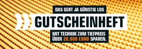 Media Markt/Saturn Gutscheinheft: z.B. Kenwood KVC3150S Chef Küchenmaschine für 222€ (statt 286€)