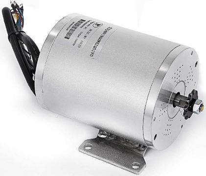 VE 48V Elektrischer Bürstenloser Gleichstrommotor mit 1.800W für 90,49€ (statt 181€)