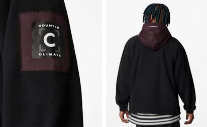 Converse Counter Climate Pullover Hoodie in Schwarz für 40,97€ (statt 54€)