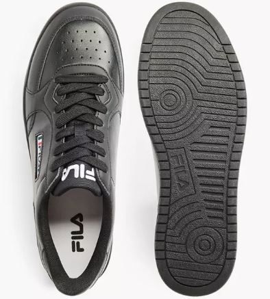 Fila Kunstleder Sneaker in Schwarz für 39,99€ (statt 50€)