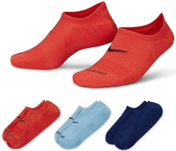 3er Pack Nike Footie Socks mit DRI Fit für 6,23€ (statt 13€)
