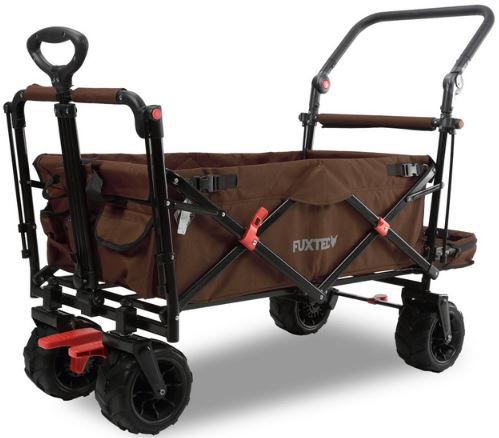 Fuxtec FX CTB800 grauer Bollerwagen mit UV Sonnendach für 186,20€ (statt 219€)