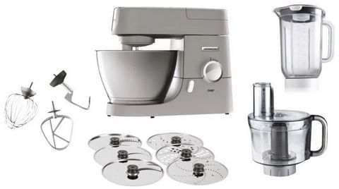 Media Markt/Saturn Gutscheinheft: z.B. Kenwood KVC3150S Chef Küchenmaschine für 222€ (statt 286€)