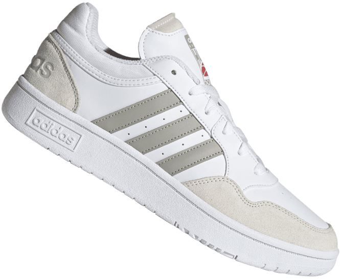 adidas Hoops 3.0 Sneaker in weiß/grau für 47,44€ (statt 58€)