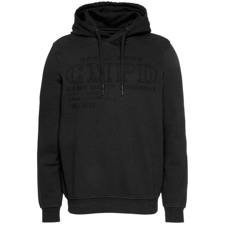 Camp David Logo Hoodie in Schwarz oder Oliv für je 48,99€ (statt 70€)