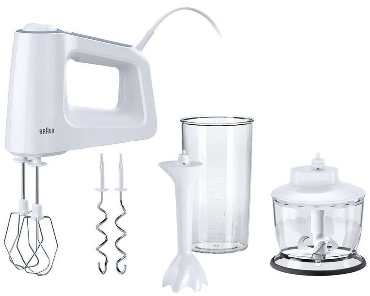 Braun MultiMix 3 HM 3135 Handmixer inkl. Zubehör für 39,90€ (statt 46€)