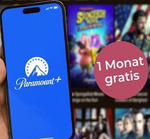 Paramount+ 1 Monat GRATIS (statt 7 Tage)