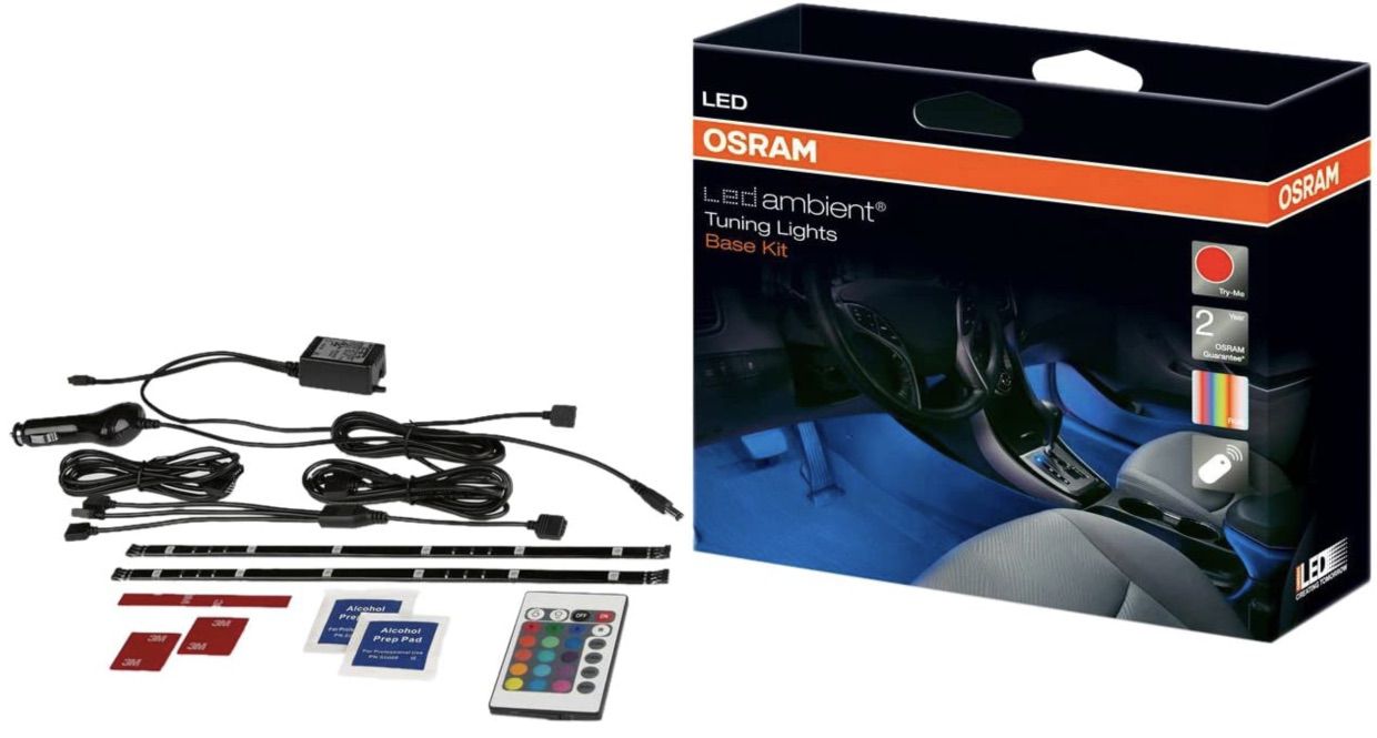 Osram LEDambient Tuning Lights mit Fernbedienung für 33,67€ (statt 50€)