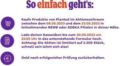 Planted Produkt gratis ausprobieren