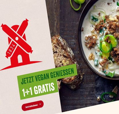 Rügenwalder vegane Warme Küche Produkt gratis ausprobieren