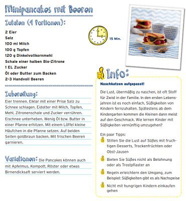 Gratis: Tut gut! Kinderrezeptbuch