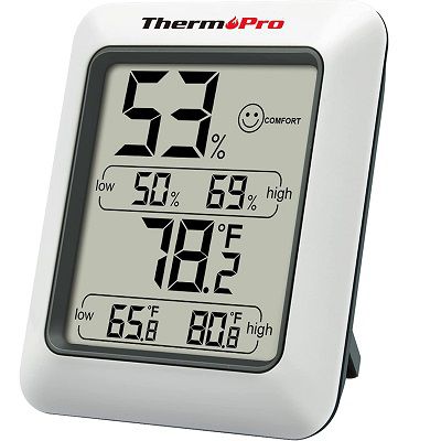 ThermoPro TP50 digitales Thermo Hygrometer für 9,89€ (statt 15€)