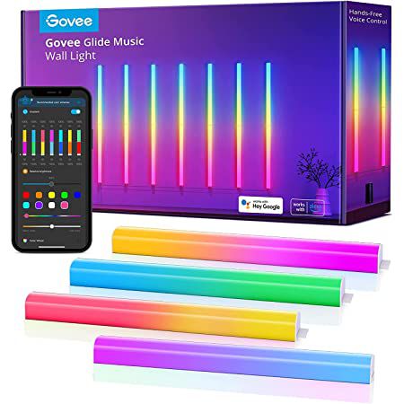 Govee Glide Music Wall Light   RGBIC LED Lightbar für 119,99€ (statt 180€)