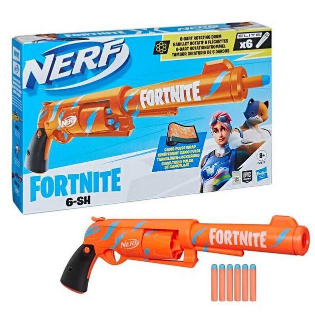 Nerf Fortnite 6-SH Dart-Blaster für 12,99€ (statt 24€)