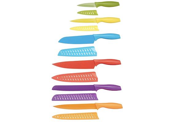 Amazon Basics   12 teiliges Messer Set für 10,39€ (statt 19€)   Prime