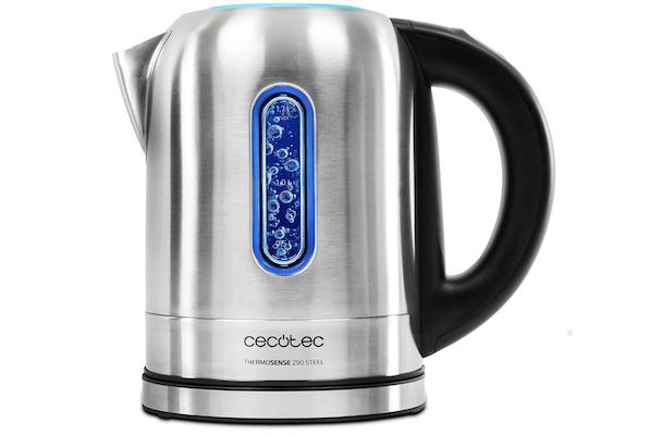 Cecotec 1,7L Wasserkocher ThermoSence 290 Steel für 16,90€ (statt 32€)