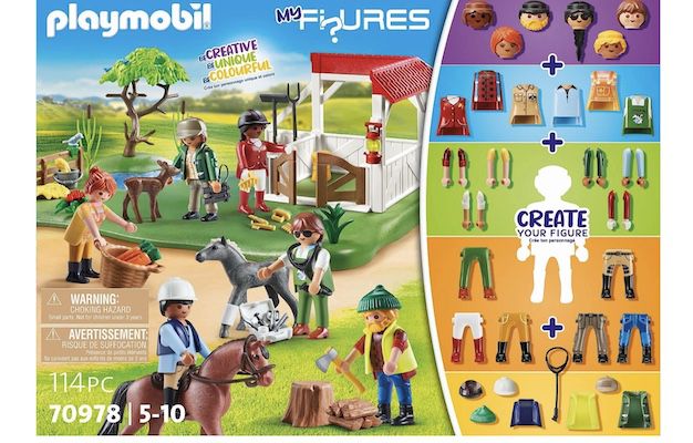 PLAYMOBIL My Figures 70978 Horse Ranch für 11,33€ (statt 24€)   Prime