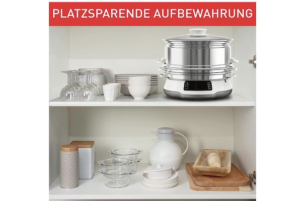 Tefal VC502D Convenient Series Deluxe Dampfgarer für 115,99€ (statt 142€)