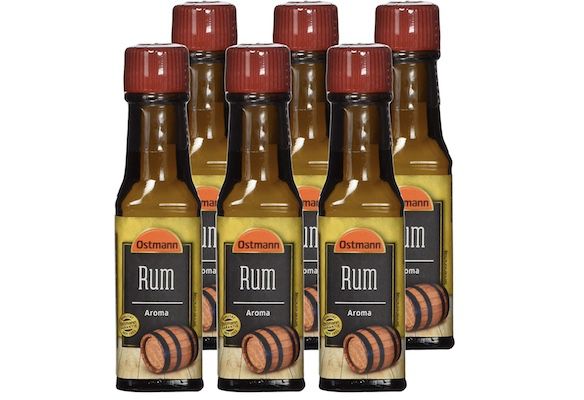 6 x 20ml Ostmann Gewürze – Rum Aromatropfen zum Backen für 9,49€ (statt 12€)   Prime