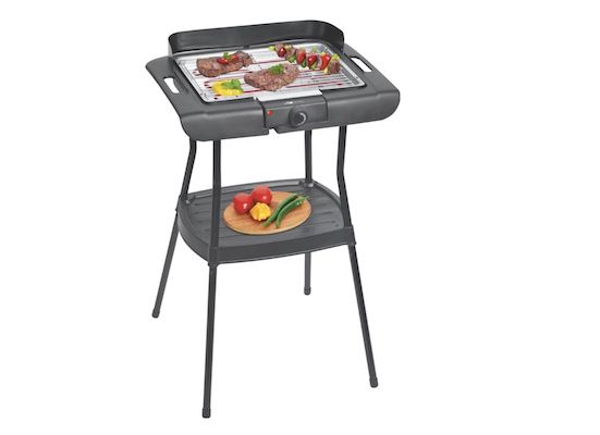 CLATRONIC BQS 3508 Elektrogrill mit 2.000W für 17€ (statt 30€)