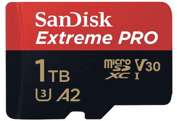SanDisk Extreme PRO microSDXC UHS I Speicherkarte 1 TB ab 94,41€ (statt 110€)