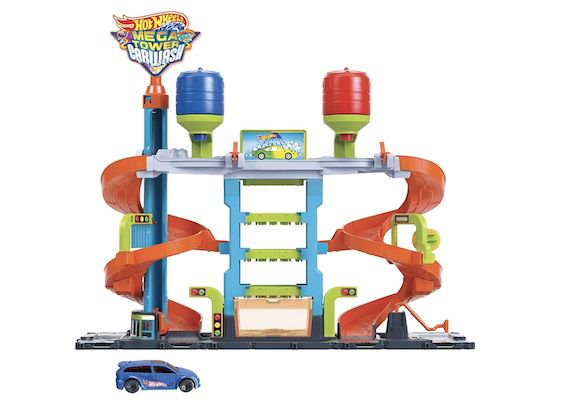 Hot Wheels City HDP05   Mega Tower Auto Waschanlage für 31,89€ (statt 41€)