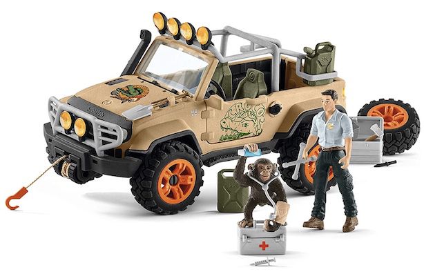 schleich 42410   Geländewagen mit Seilwinde für 24,82€ (statt 30€)   Prime