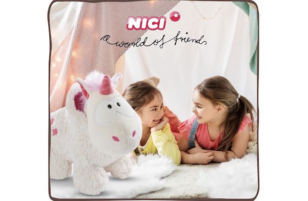 NICI 48165 Kuscheltier Einhorn Theodor im Schneeanzug 45 cm für 26,96€ (statt 48€)   Prime