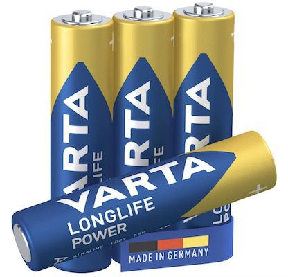 4er Pack VARTA Batterien AAA Longlife Power für 1,11€   Prime