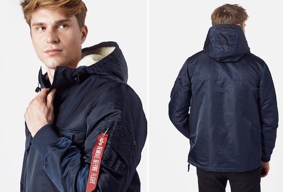 Alpha Industries Windbreaker HPO mit Teddyfütterung für 87,20€ (statt 149€)