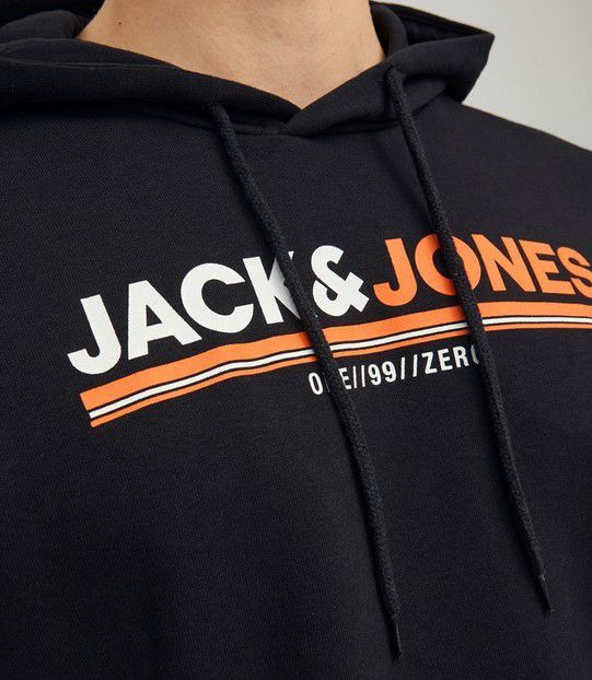 Jack & Jones Herren Logo Hoodie mit Kordelzug für 31,95€ (statt 39€)