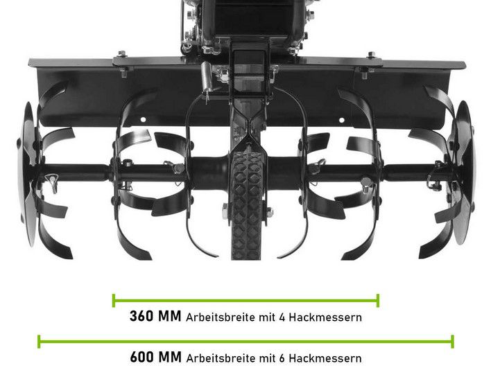 Brast AF5000 Benzin Motorhacke Selbstantrieb ab 260,96€ (statt 300€)