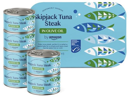 6er Pack by Amazon Thunfischfilets geschnitten in Olivenöl für 7,95€ (statt 11€)