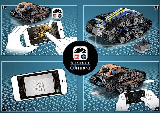 LEGO 42140 Technic App gesteuertes Transformationsfahrzeug für 95,91€ (statt 109€)
