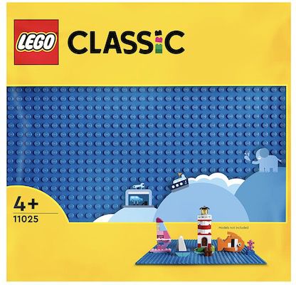 LEGO 11025 Classic Blaue Bauplatte 32 x 32 Noppen für 6,90€ (statt 9€)