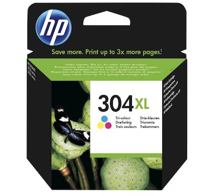 HP 304XL 3 farbige Tintenpatrone ab 9,99€ (statt 20€)