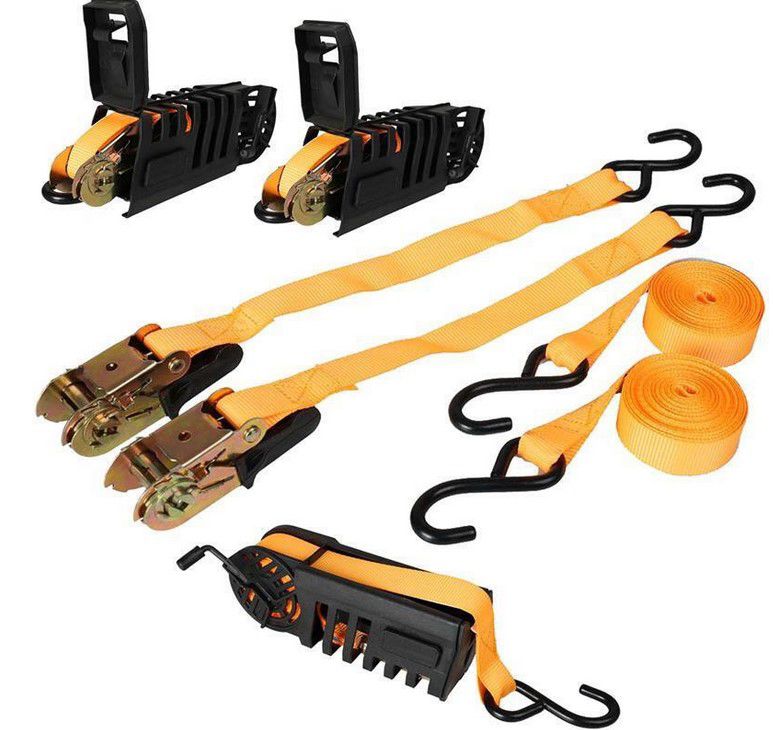 Walter Spanngurt Set 2-tlg. mit Ratsche je 5m max 250kg für 9,90€ (statt 17€)