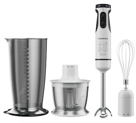 Silvercrest Stabmixer Set SSMS 600 D4 für 17,94€ (statt 30€)