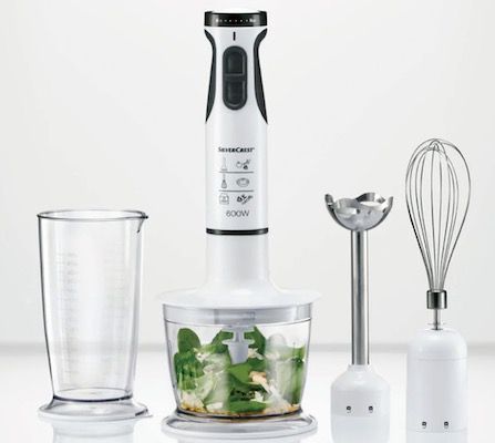 Silvercrest Stabmixer Set SSMS 600 D4 für 17,94€ (statt 30€)