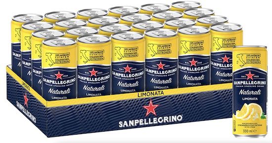 24er Pack Sanpellegrino Naturali Limonata für 9,99€ + Pfand