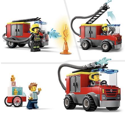 LEGO 60375 City Feuerwehrstation und Löschauto für 19,56€ (statt 25€)