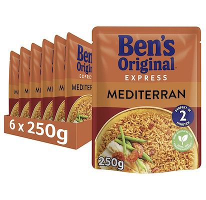 6x Bens Original Express Reis Mediterran (250g) ab 8,06€ (statt 14€)
