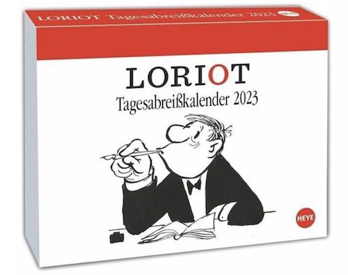 Loriot Tagesabreißkalender 2023 für 5,88€ (statt 11€)