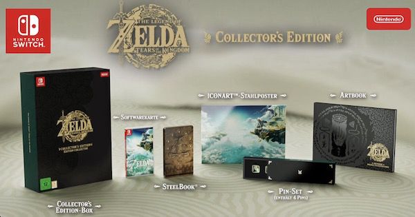 The Legend of Zelda: Tears of the Kingdom Collectors Edition (Switch) für 149,99€   Pre Order