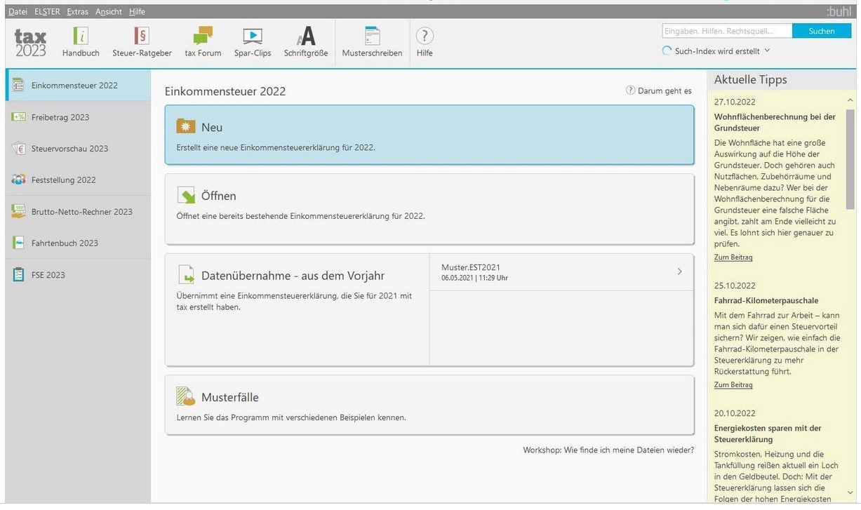 BUHL tax 2023  Steuerjahr 2022   PC Download Version für 13,99€