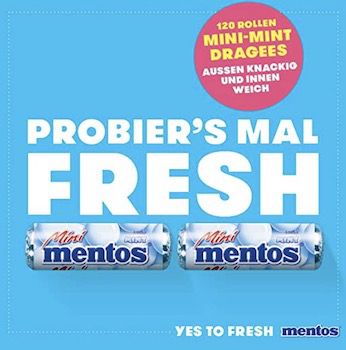120 kleine Rollen Mini Mentos Mint Classic ab 11,99€ (statt 19€)